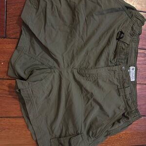 Olive Green Columbia Women’s Shorts